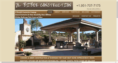 Desktop Screenshot of jlbiberconstruction.com