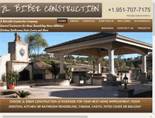 Tablet Screenshot of jlbiberconstruction.com